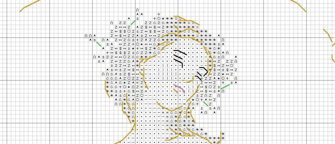 Schema punto croce SAGA PDF XSD la dea dell'amore the GODDESS of LOVE saint VALENTINE cross stitch dmc pattern keeper woman dea greca facile da stampare