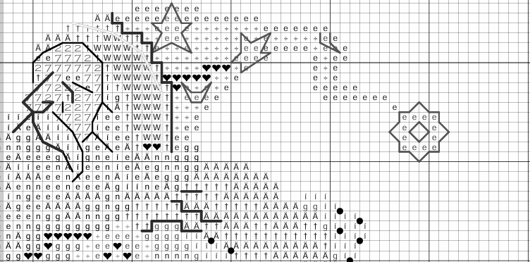 SCHEMA PUNTO CROCE MAGIA IN MOVIMENTO MAGIC IN MOTION CROSS STITCH HALLOWEEN DMC