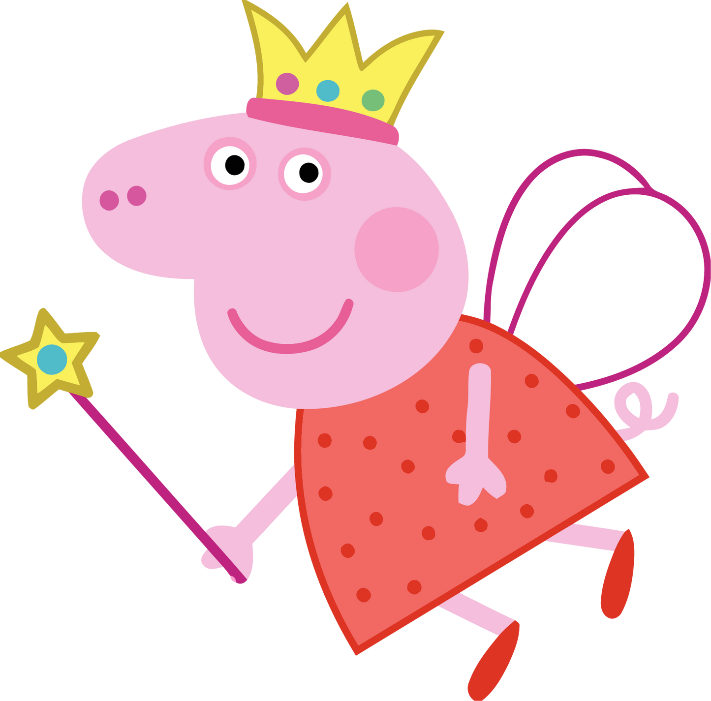 RACCOLTA 33 CLIPART PEPPA PIG SVG EPS PNG JPEG IMMAGINI VETTORIALI VECTOR FILE